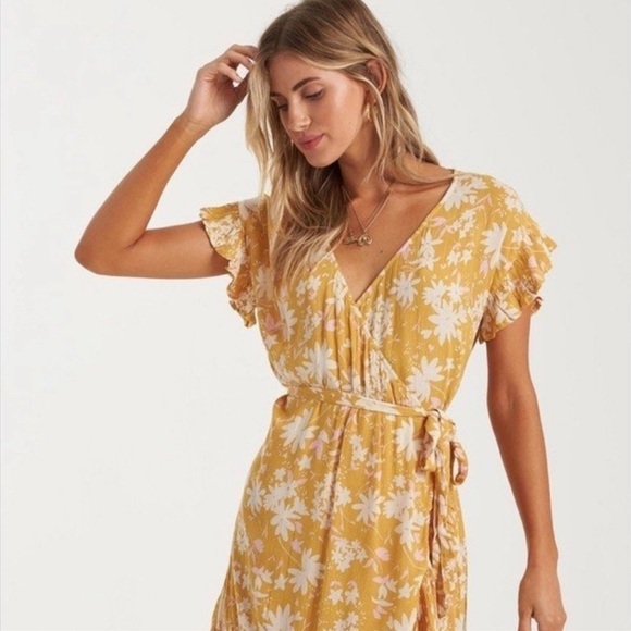 🔆BILLABONG🔆WRAP AND ROLL DRESS - Picture 6 of 14